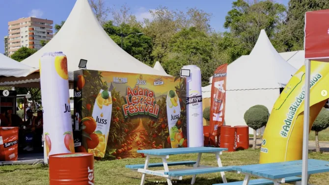We Took Part in the 8th International Adana Taste Festival as Main Sponsor With Our Brands